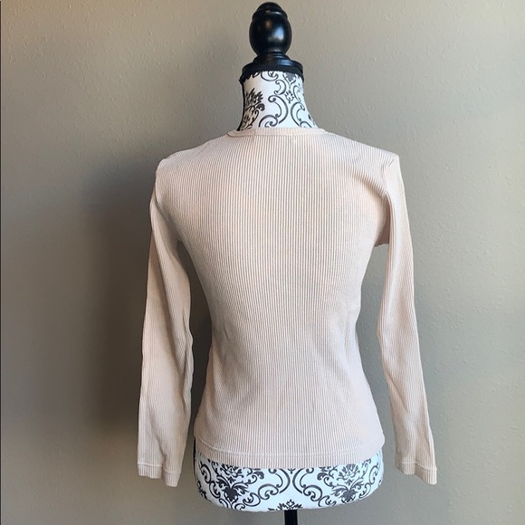 Light Tan Long Sleeve Thermal Shirt *2 for $5* - Picture 3 of 6